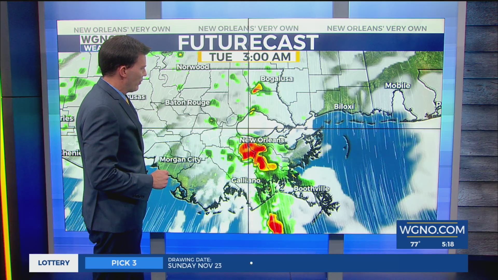 Early morning storms with a few possibly severe – WGNO