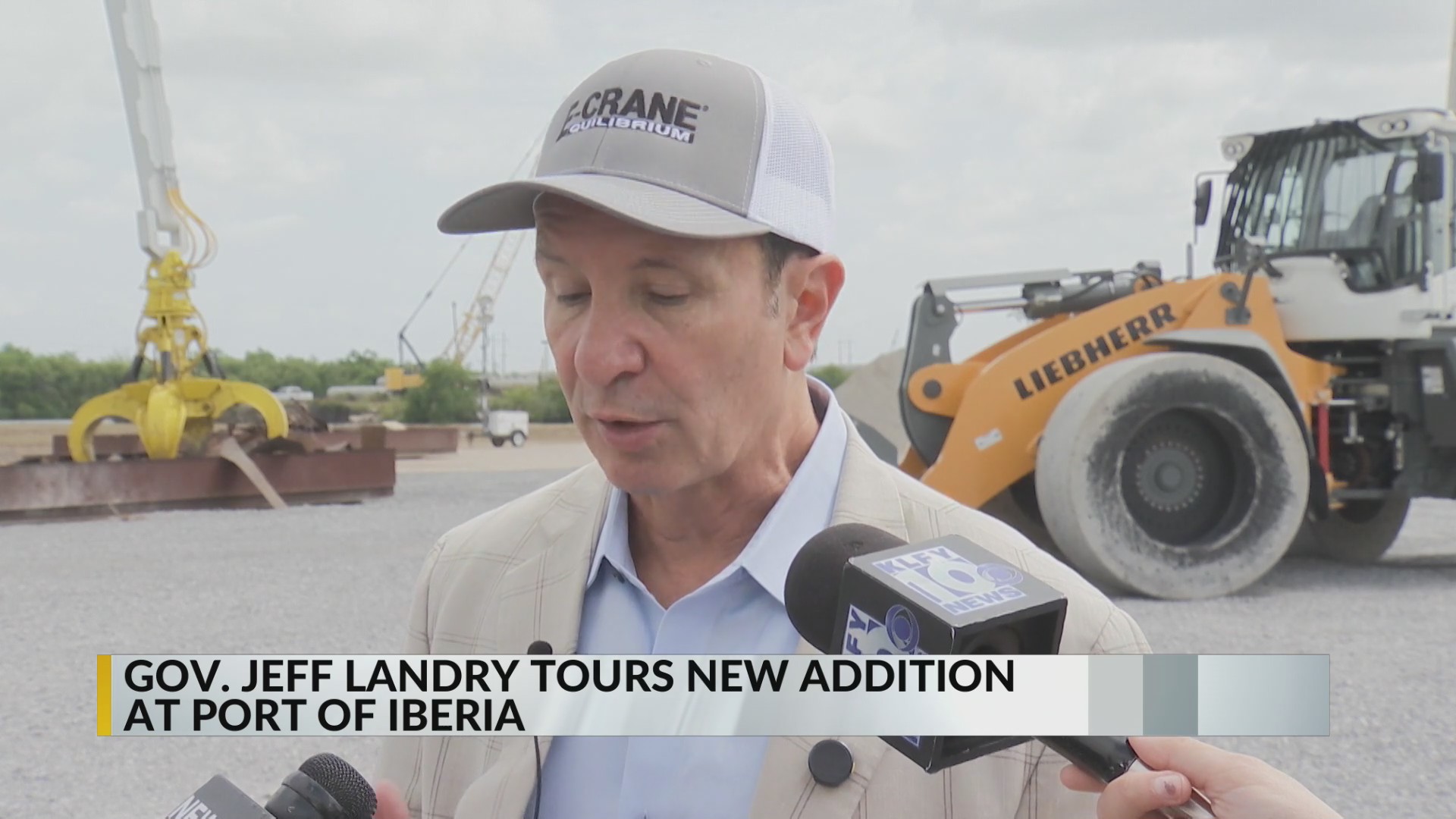 Governor Landry tours Port of Iberia, highlights growth and job ...