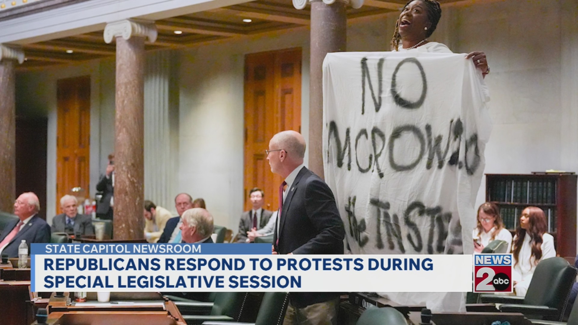 Republicans respond to protests during special session – WKRN News 2