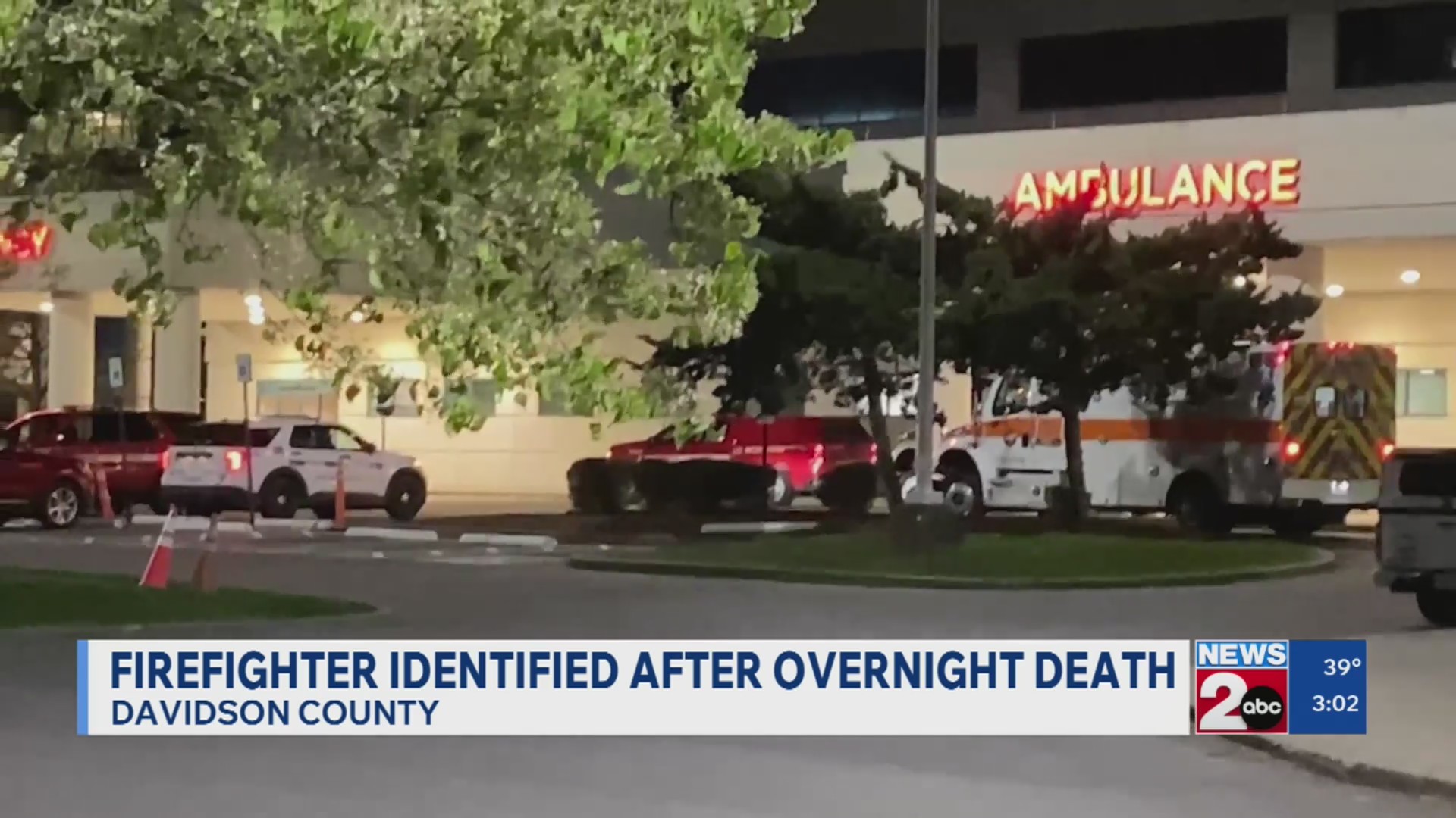 Firefighter identified after overnight death – WKRN News 2