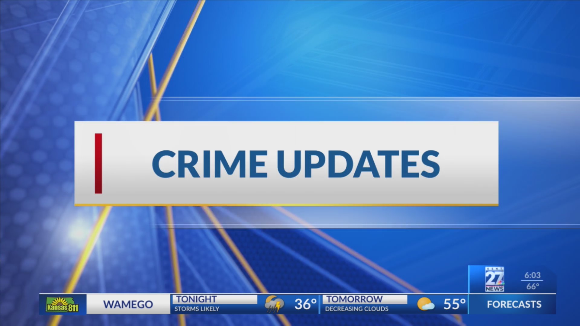 Man stabbed multiple times in central Topeka Thursday – KSNT 27 News