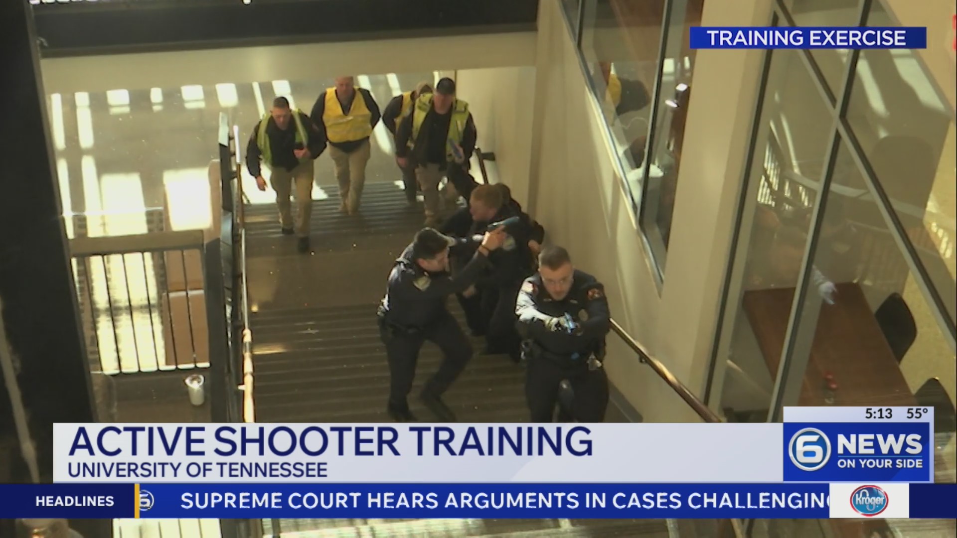 Active shooter training on University of Tennessee campus puts first ...