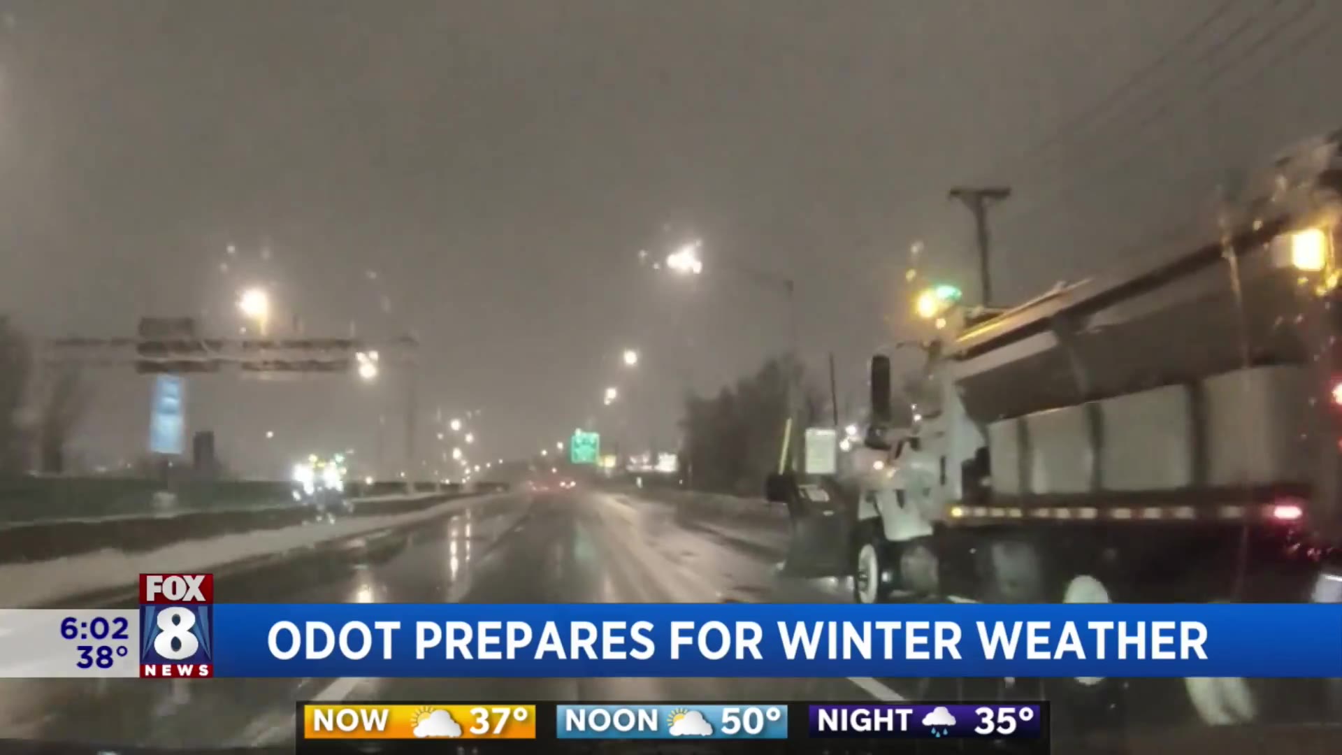 From rain to ice and snow: ODOT issues warning – Fox 8 Cleveland WJW