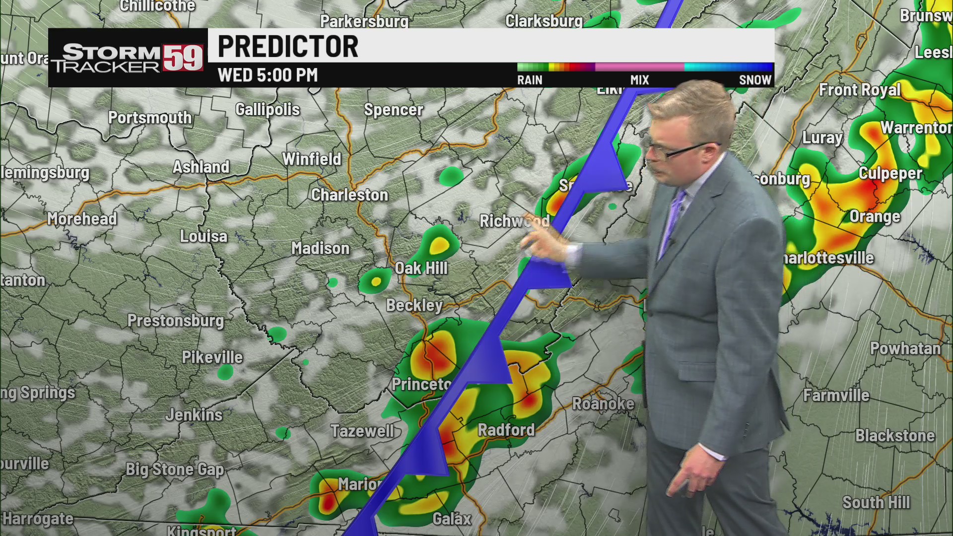 Scattered strong storms Wednesday in WV – here’s what to expect – WVNS