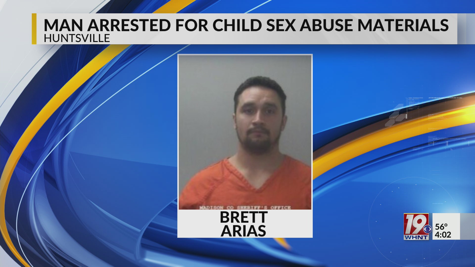 Man Arrested for Child Sex Abuse Materials | Feb. 12, 2026 | News 19 at ...