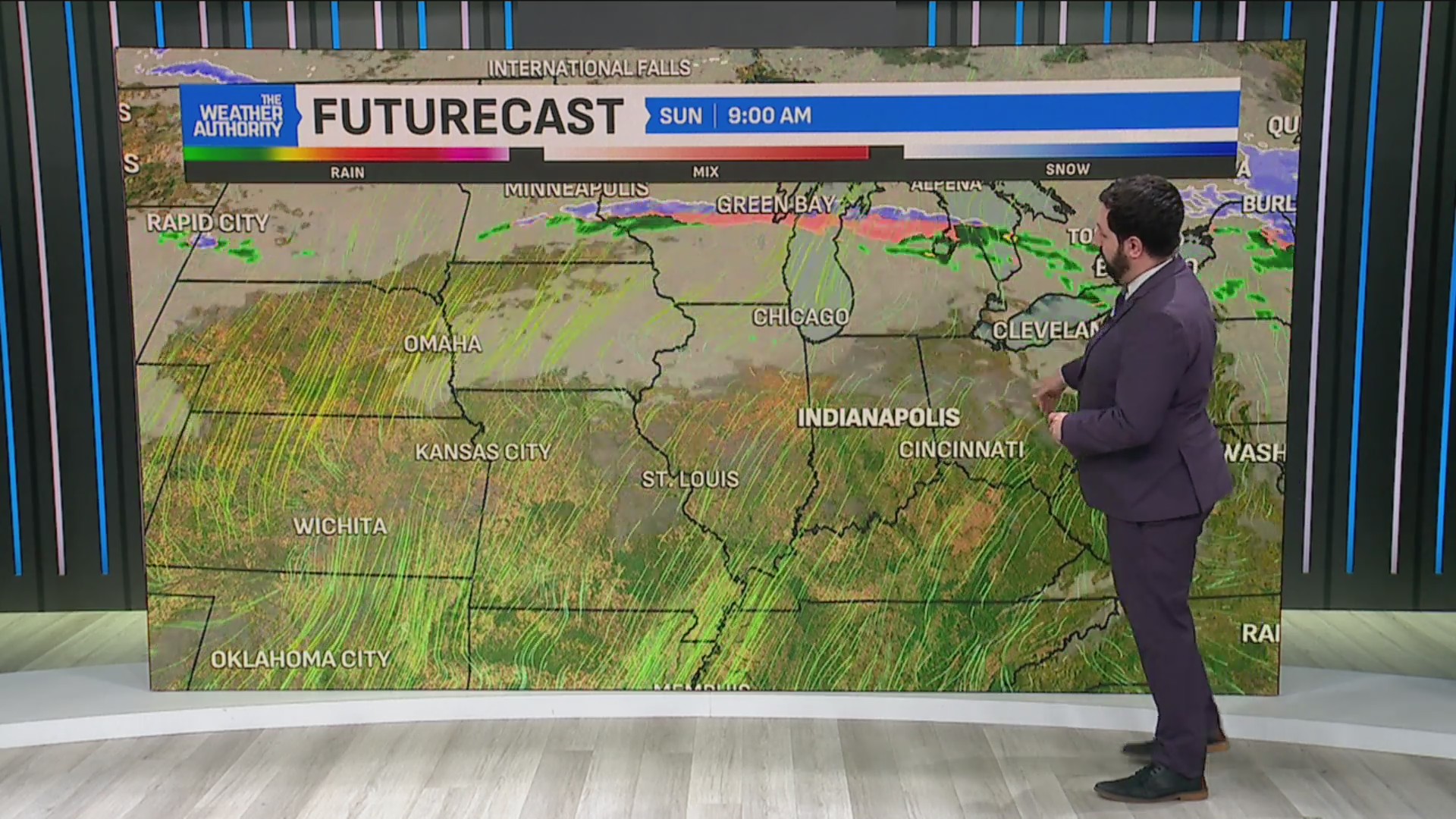 Near record warmth Sunday before storms move into Central Indiana – Fox 59
