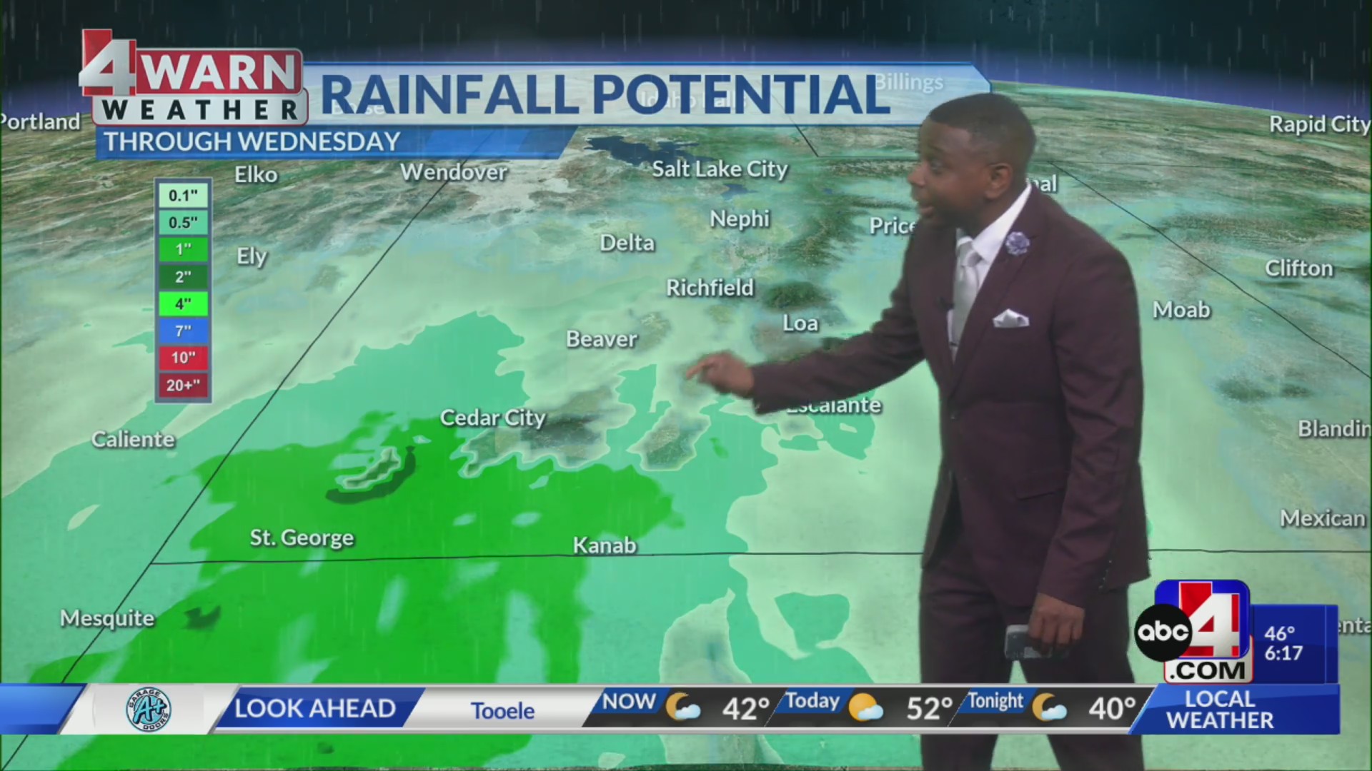 Unsettled Tuesday with valley rain and mountain snow in the south ...