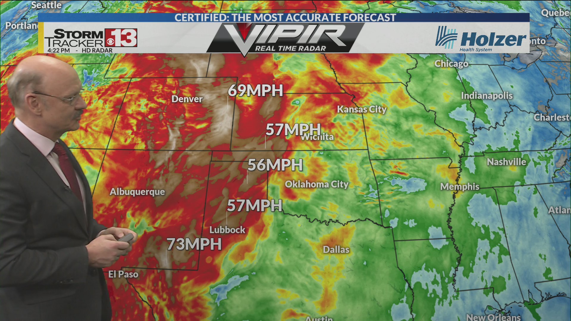 Massive winds out west, storms and snow on the way for us – WOWK 13 News
