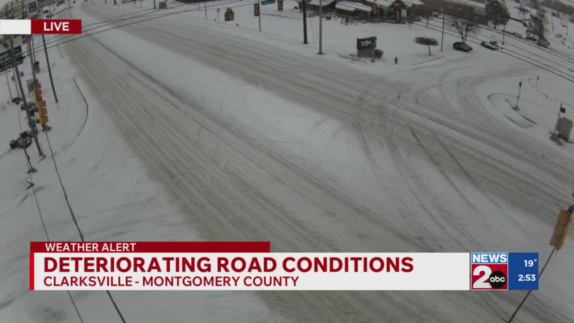 Deteriorating road conditions in Clarksville – WKRN News 2