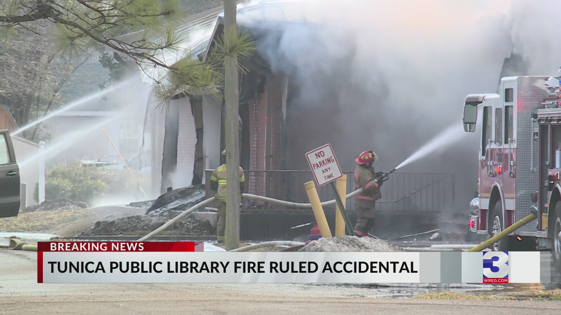 Cu Library Fire Tunica Public Library fire ruled accidental – WREG.com