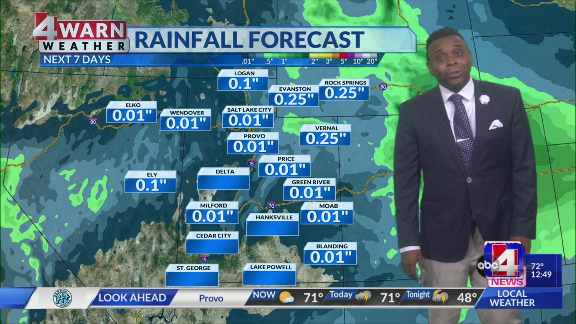 Partly sunny with isolated storm chances through Tuesday evening – ABC4 ...