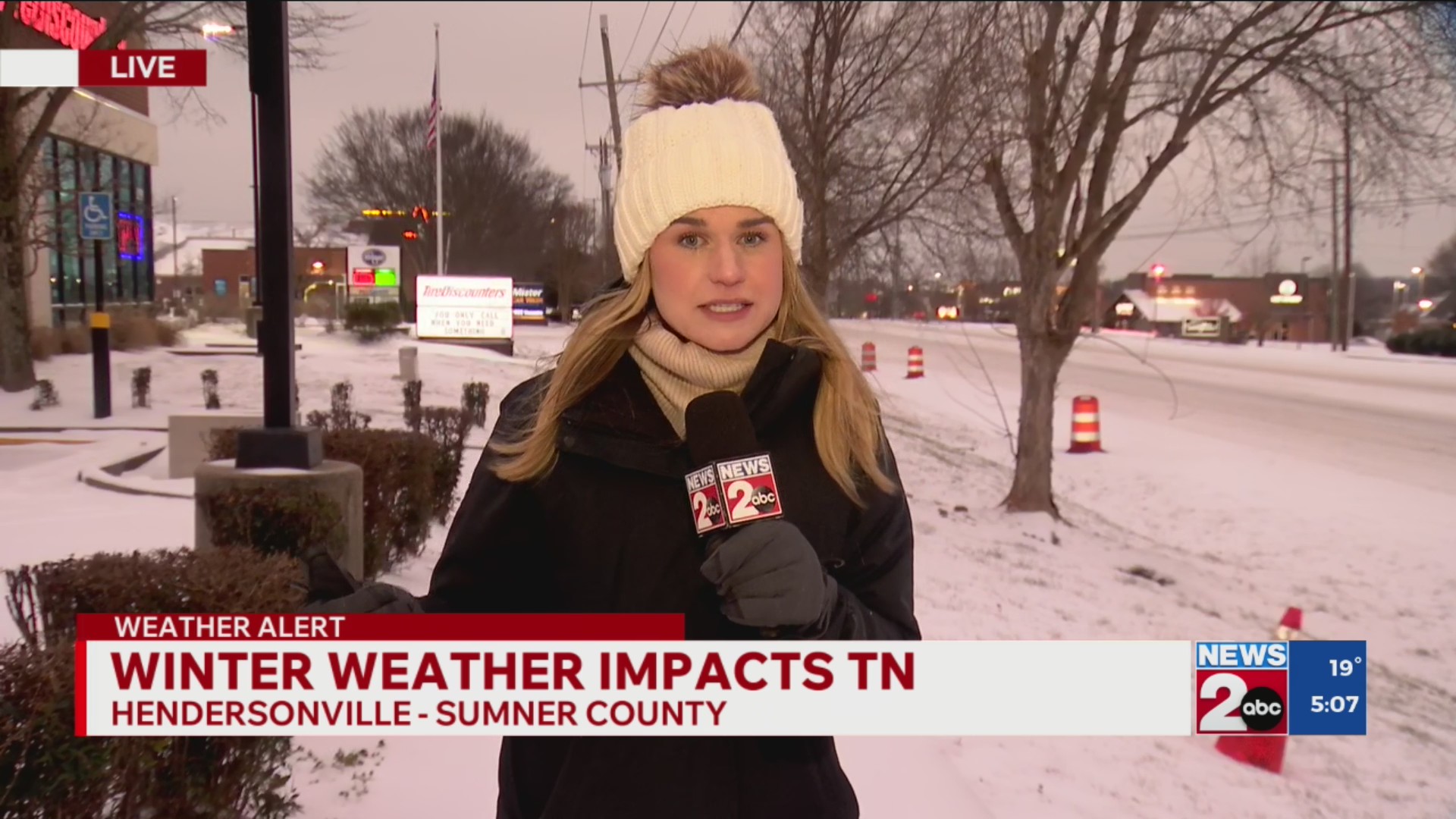 Winter weather impacts Hendersonville – WKRN News 2