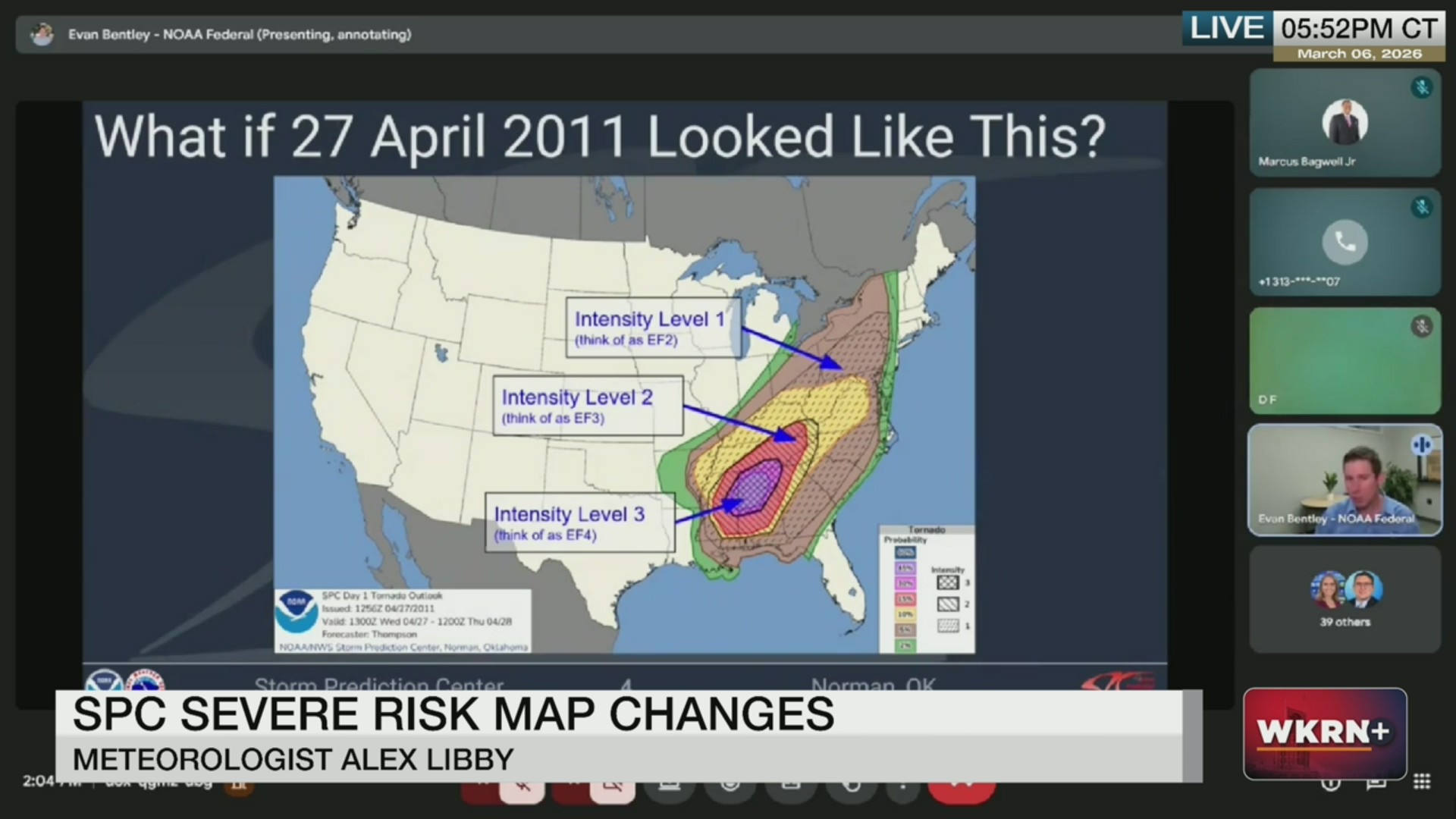 SPC Severe Risk Map Changes – WKRN News 2