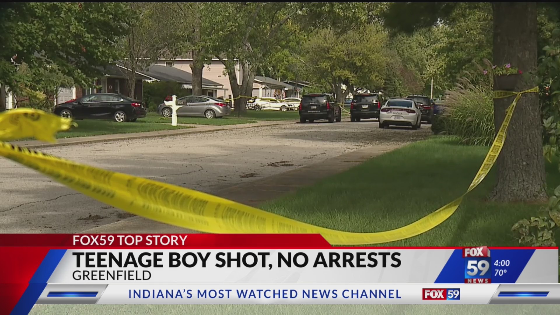 Greenfield teen hospitalized following early morning shooting – Fox 59