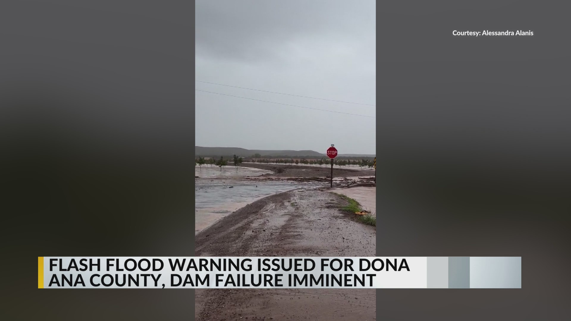 NWS: Flash flood emergency issued in Doña Ana County ‘for the imminent ...