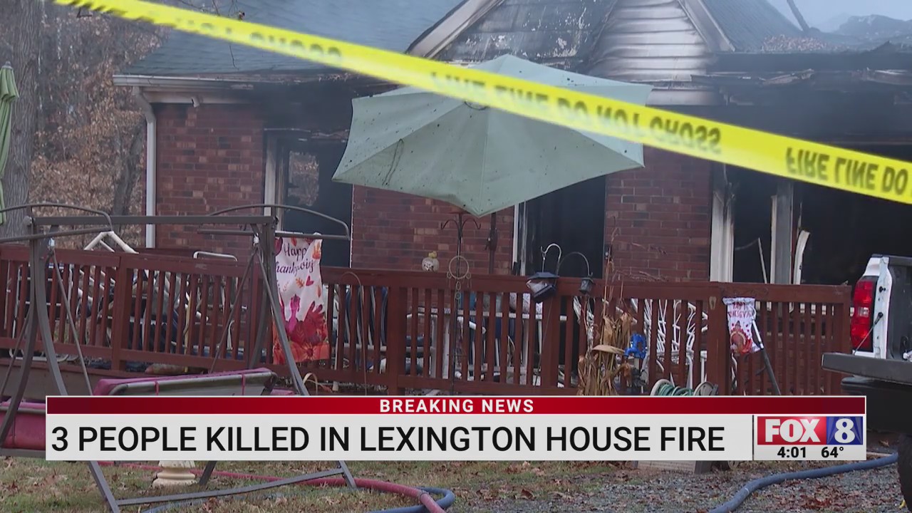 3 people killed in Lexington house fire – FOX8 WGHP