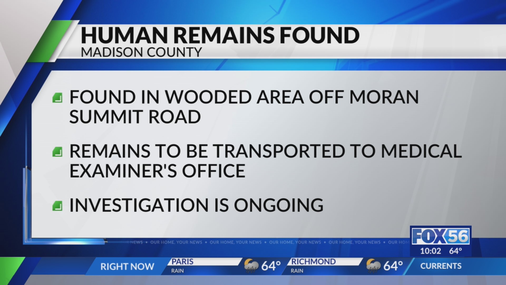 Human remains found in Madison County woods, investigation underway ...