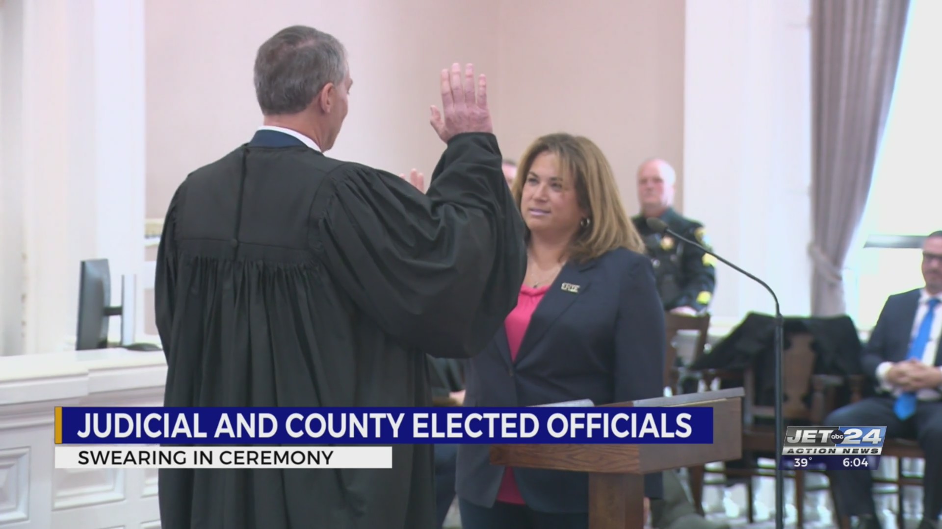 Christina Vogel, newly elected Erie County officials sworn in – WJET ...