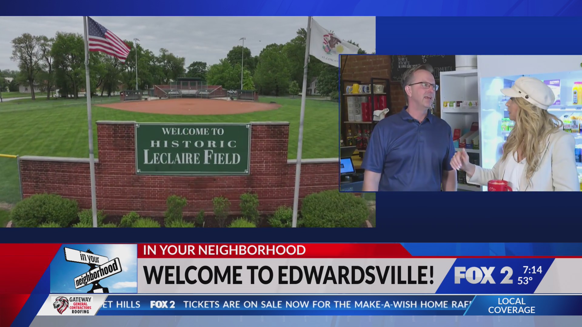 Mayor Art Risavy talks about the spirit of Edwardsville – FOX 2