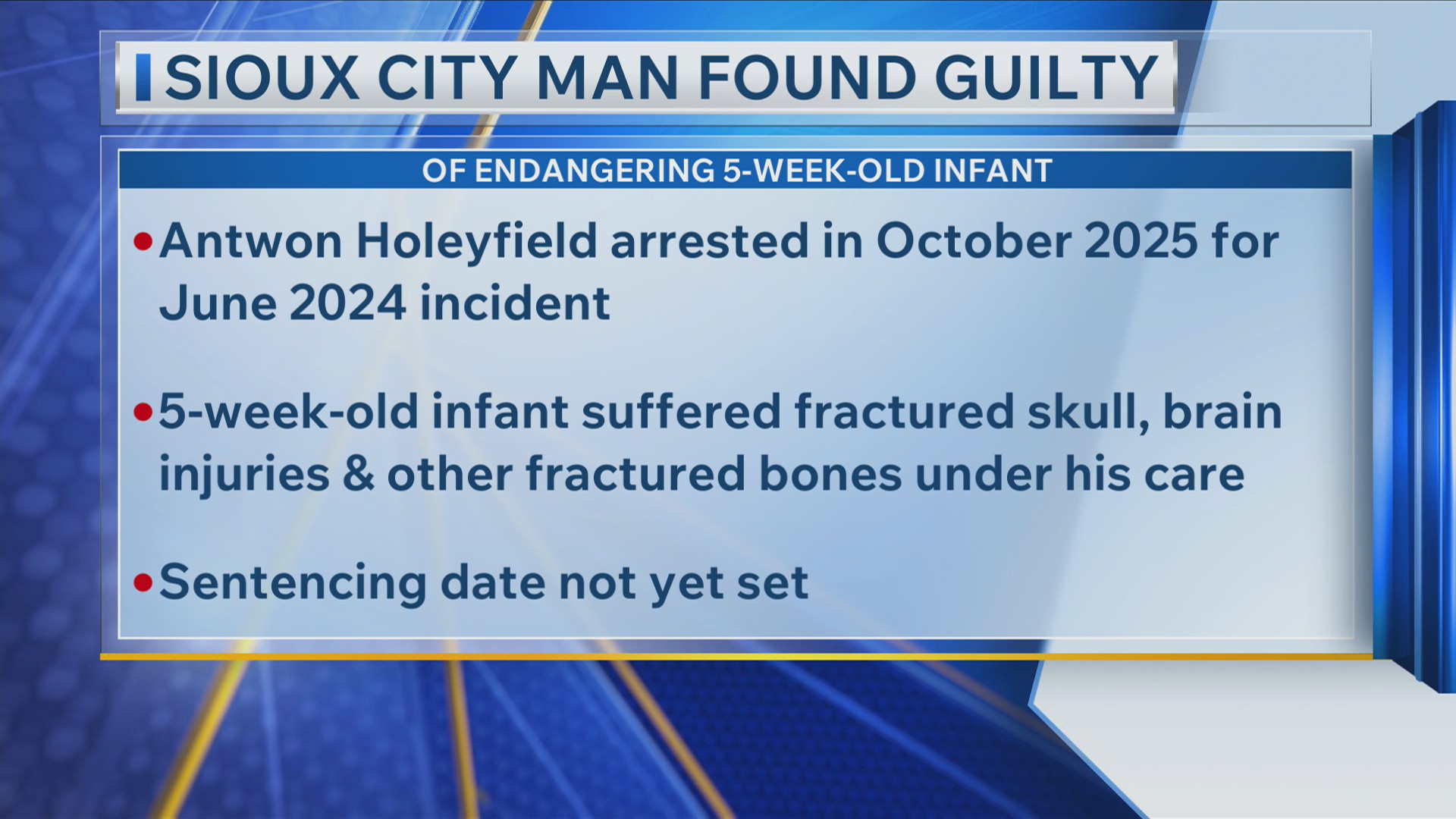 Sioux City Man Found Guilty for Child Endangerment 5/15/2026 – KCAU 9 ...