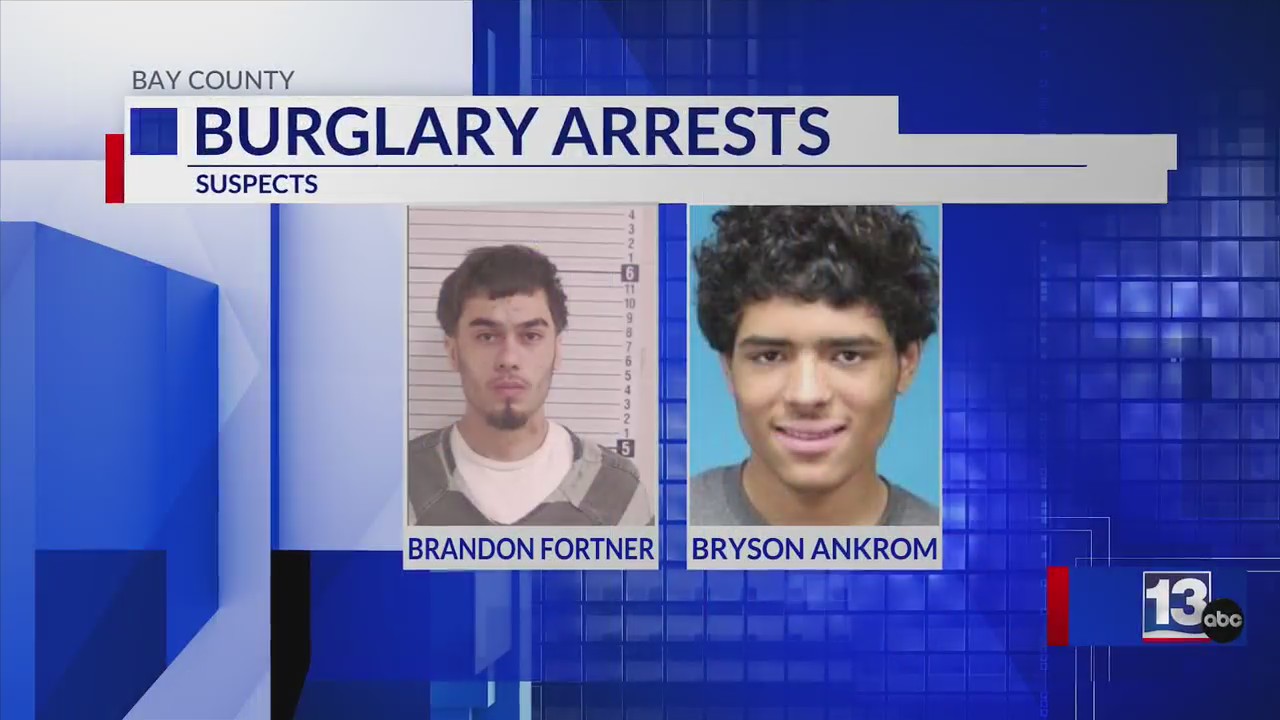 Two arrested in PCB car burglary spree, search for one suspect ...