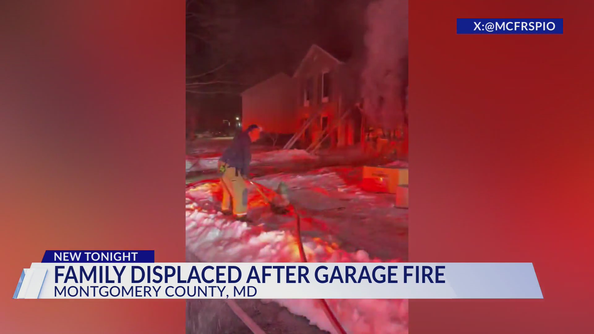 Garage fire at Montgomery County home leaves family displaced – DC News ...