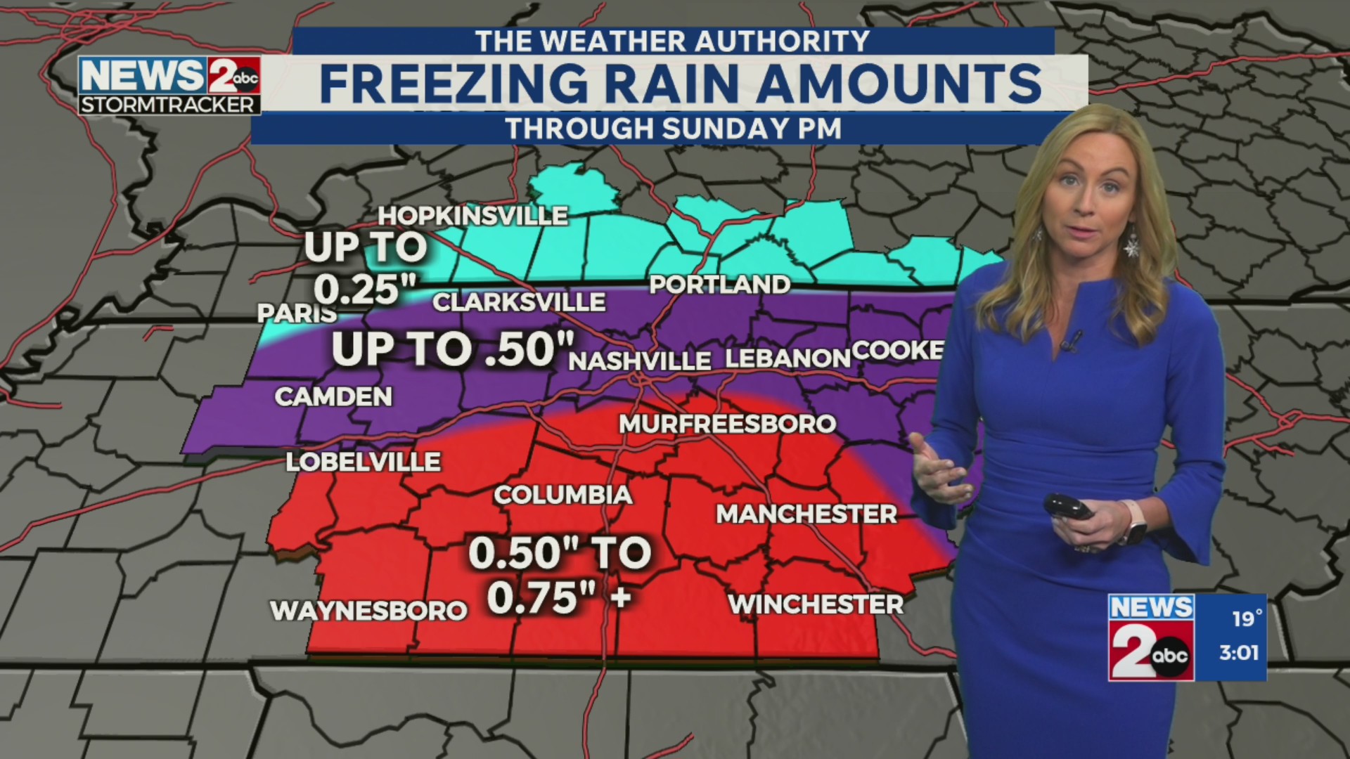 3 p.m. WKRN Weather Authority update – WKRN News 2