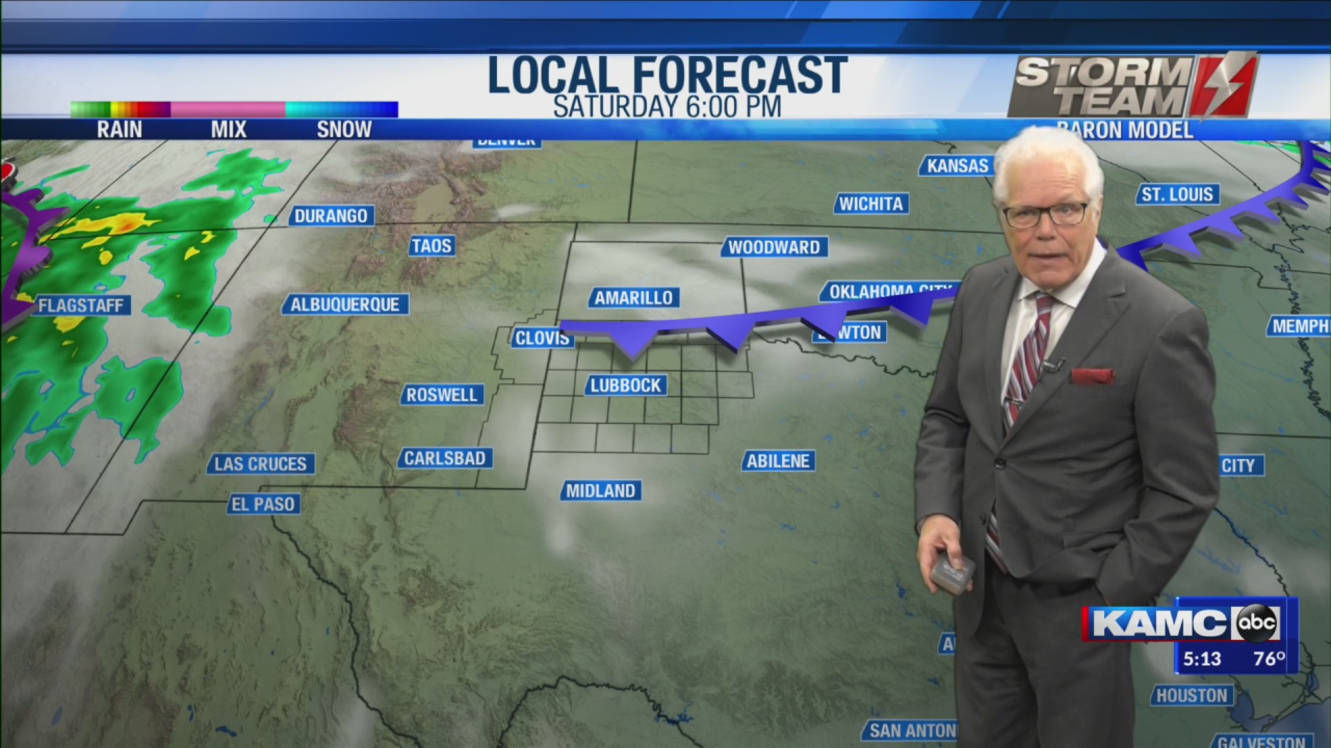 KAMC 5 PM Weather (November 12, 2025) – KLBK | KAMC | EverythingLubbock.com