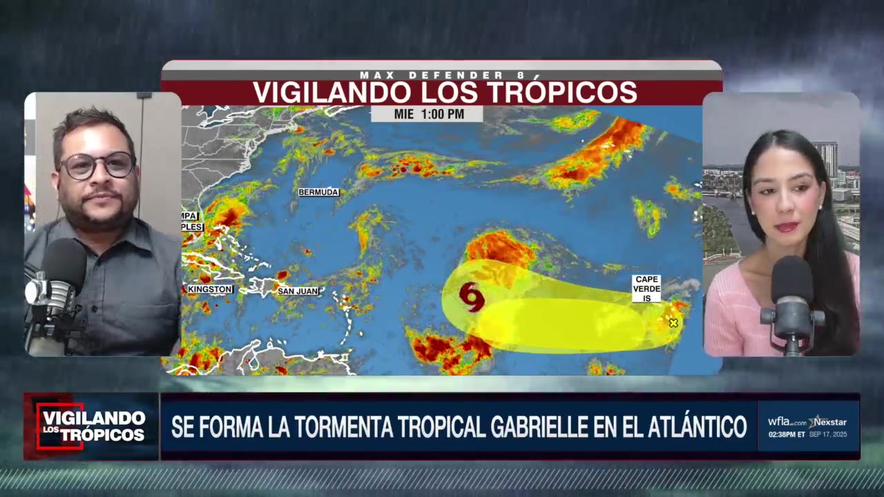 Tormenta Tropical Gabrielle se forma en el Atlántico, ¿qué significa para Florida?