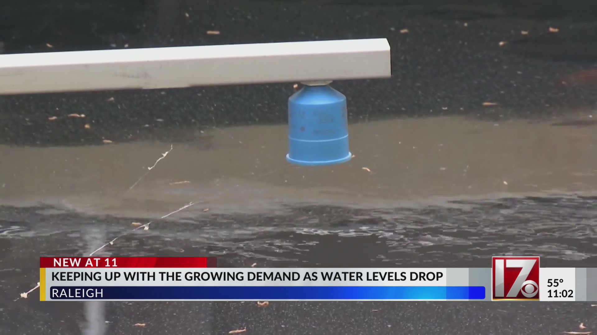 Keeping up with the growing demand as water levels drop in Raleigh ...