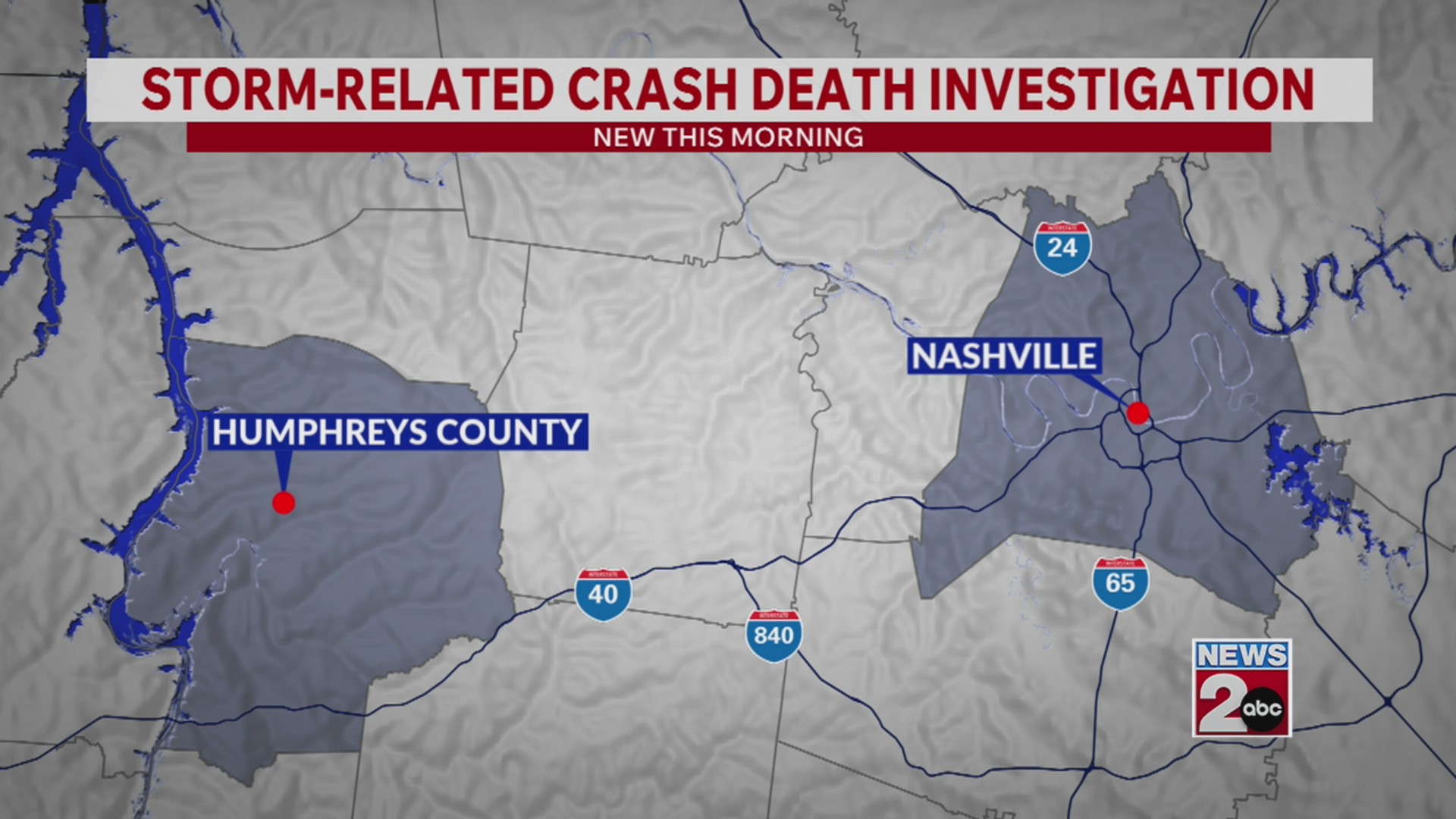 Storm-related death investigation underway in Humphreys County – WKRN ...