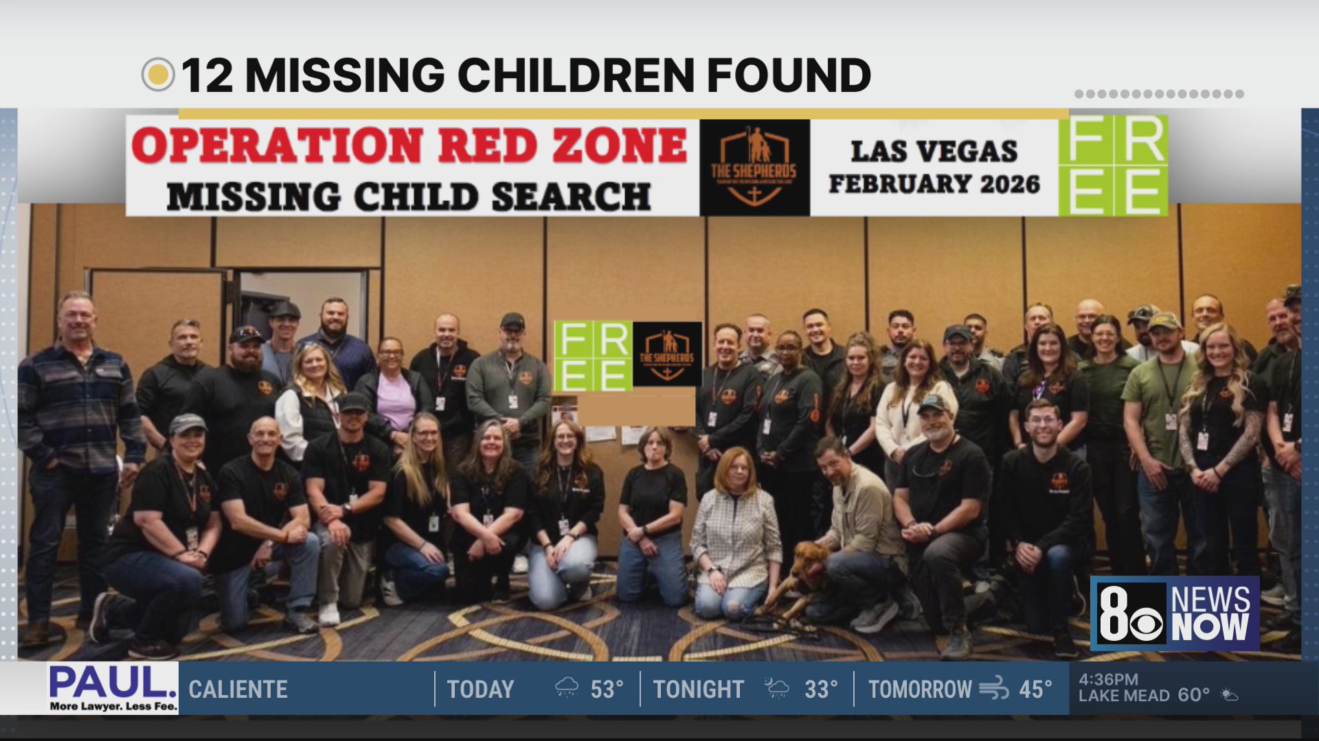 12 missing children located during operation in Las Vegas – KLAS