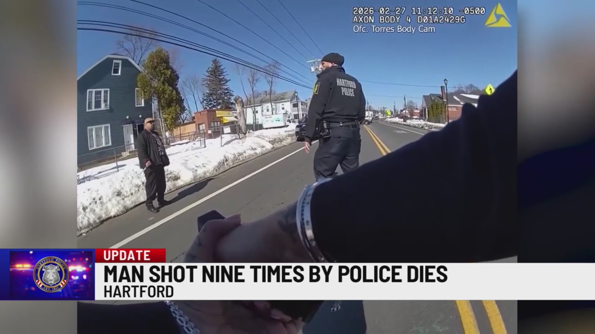 Man shot by Hartford police 9 times dies – WTNH.com