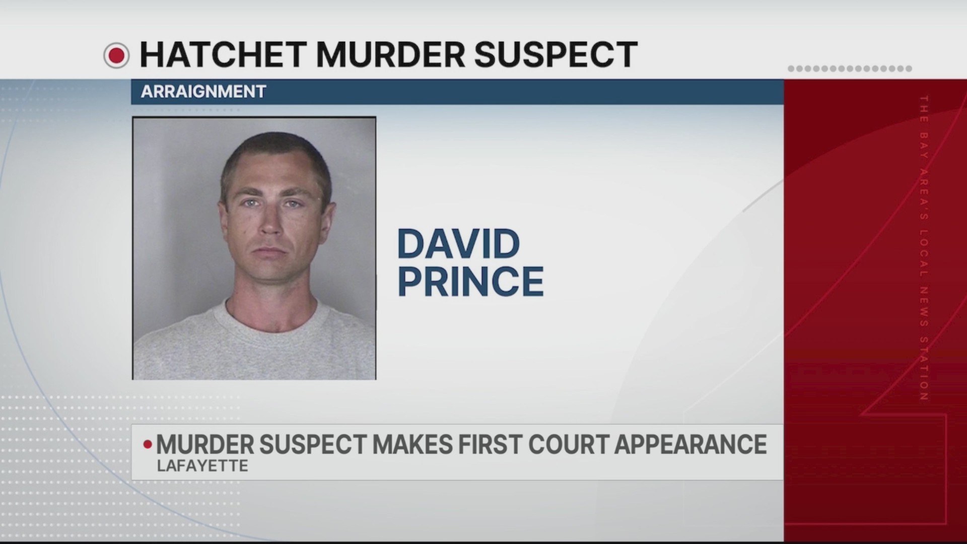 Lafayette murder suspect makes first court appearance – KRON4