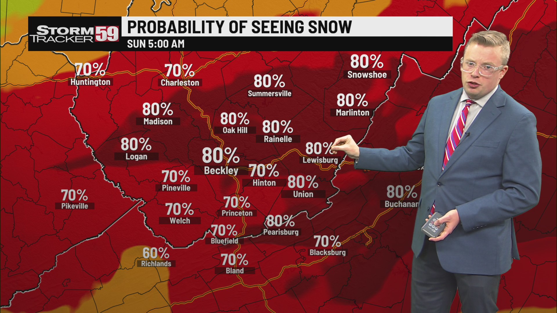 Milder Wednesday with late day showers/flurries, weekend storm looms – WVNS
