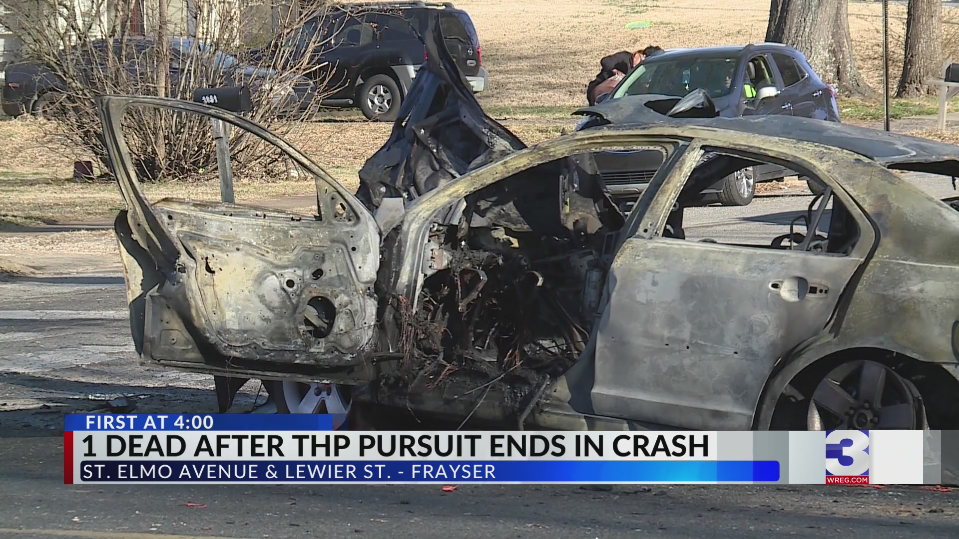 1 dead after THP pursuit ends in crash – WREG.com