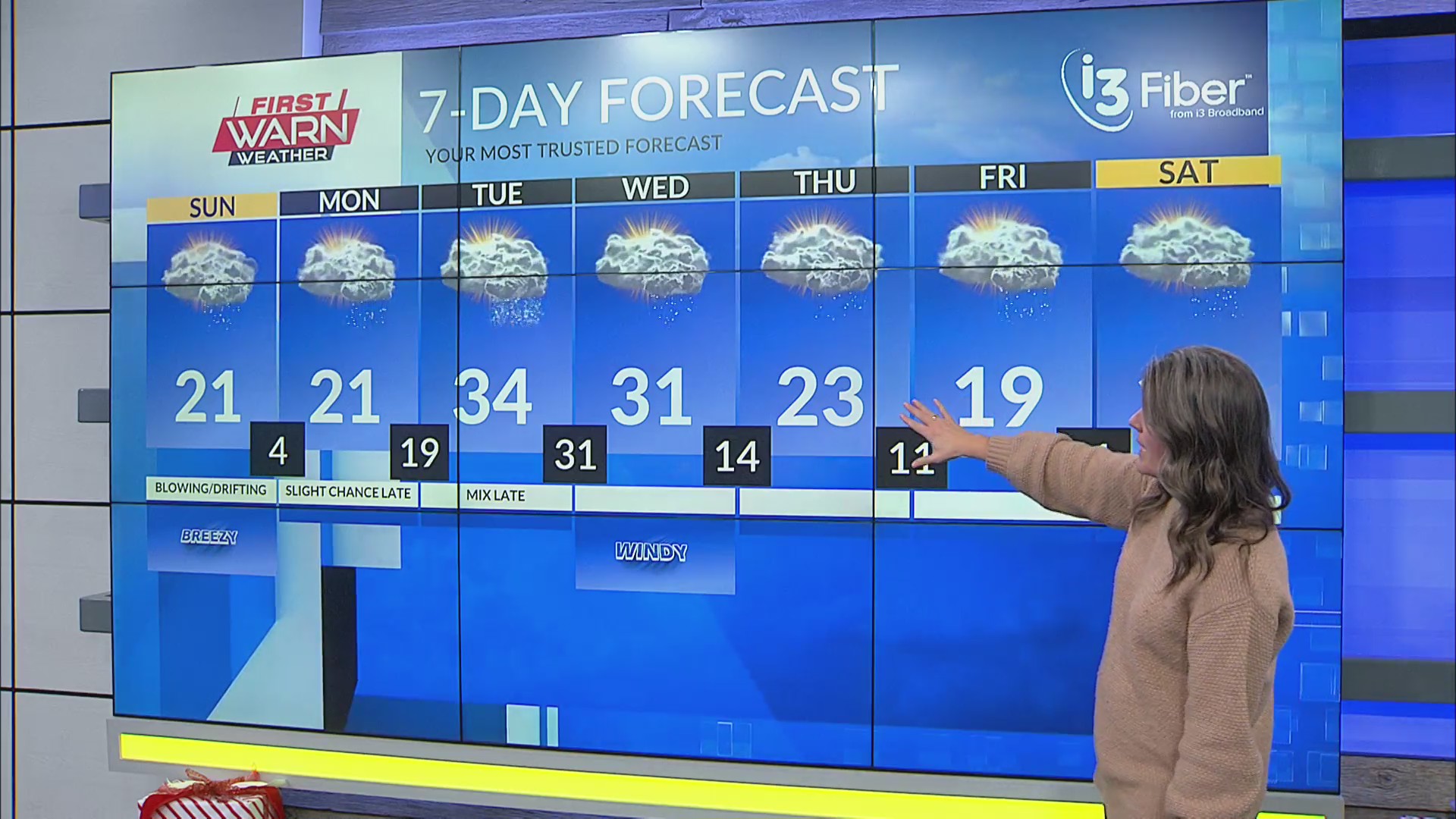 Sunday late morning First Warn Forecast 12/7/25 – MyStateline | WTVO ...