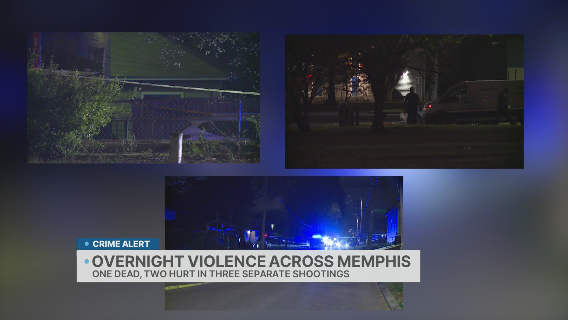 One dead, two hurt in three separate shootings – WREG.com
