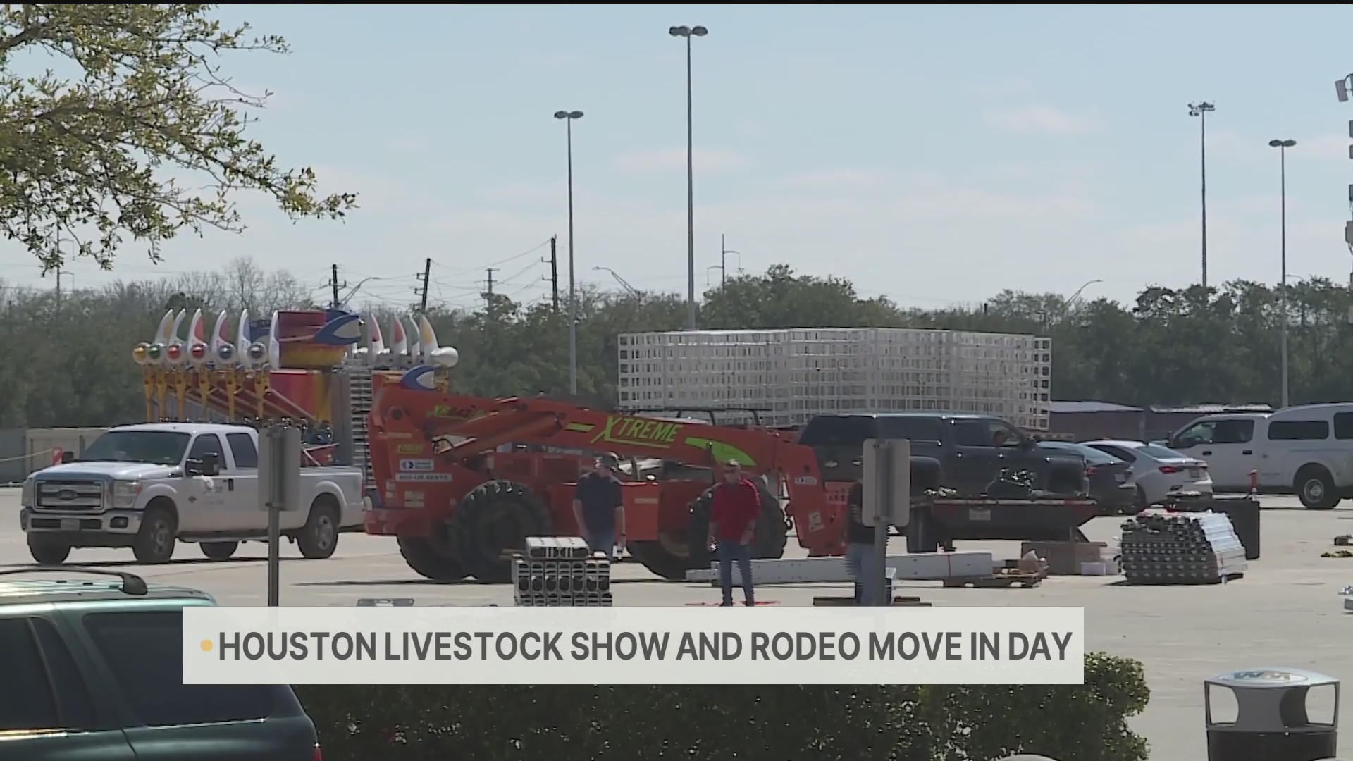 Houston Livestock Show and Rodeo Move In Day – CW39 Houston