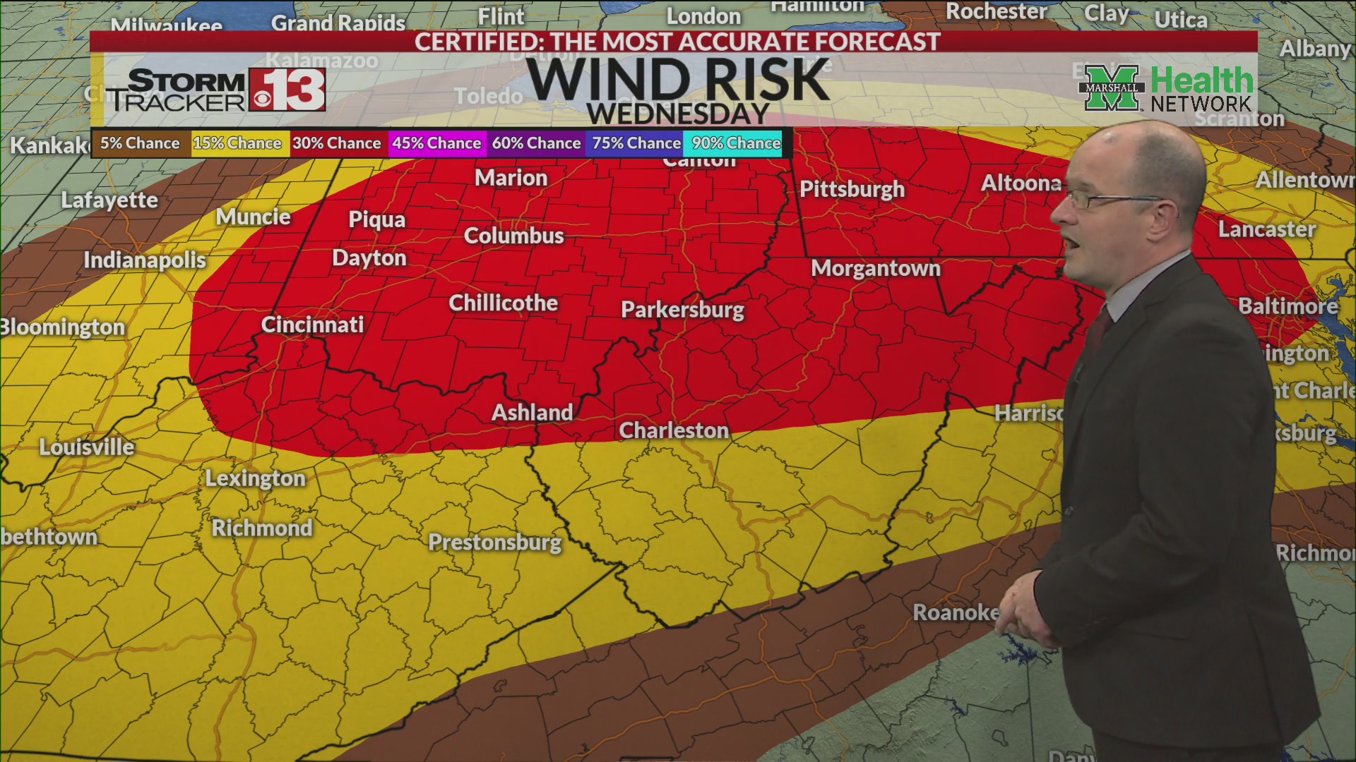 Wednesday Morning Update: Severe Weather Risks – WOWK 13 News
