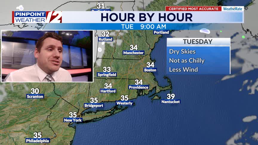 WPRI 12 Weather Now 1/12/26: Gusty and Cold Rest of Today – WPRI.com