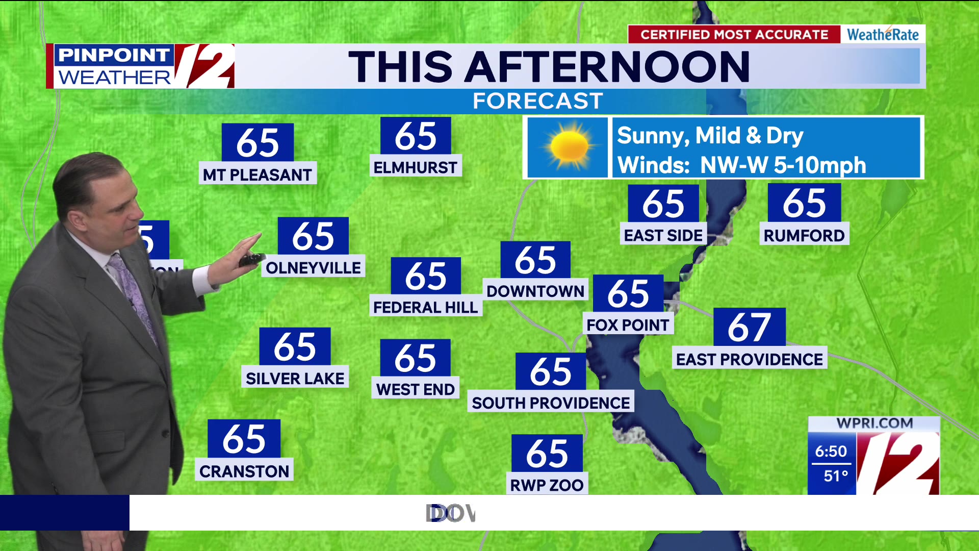 WPRI 12 Weather Forecast for 5/7/26: Showers to sun today – WPRI.com