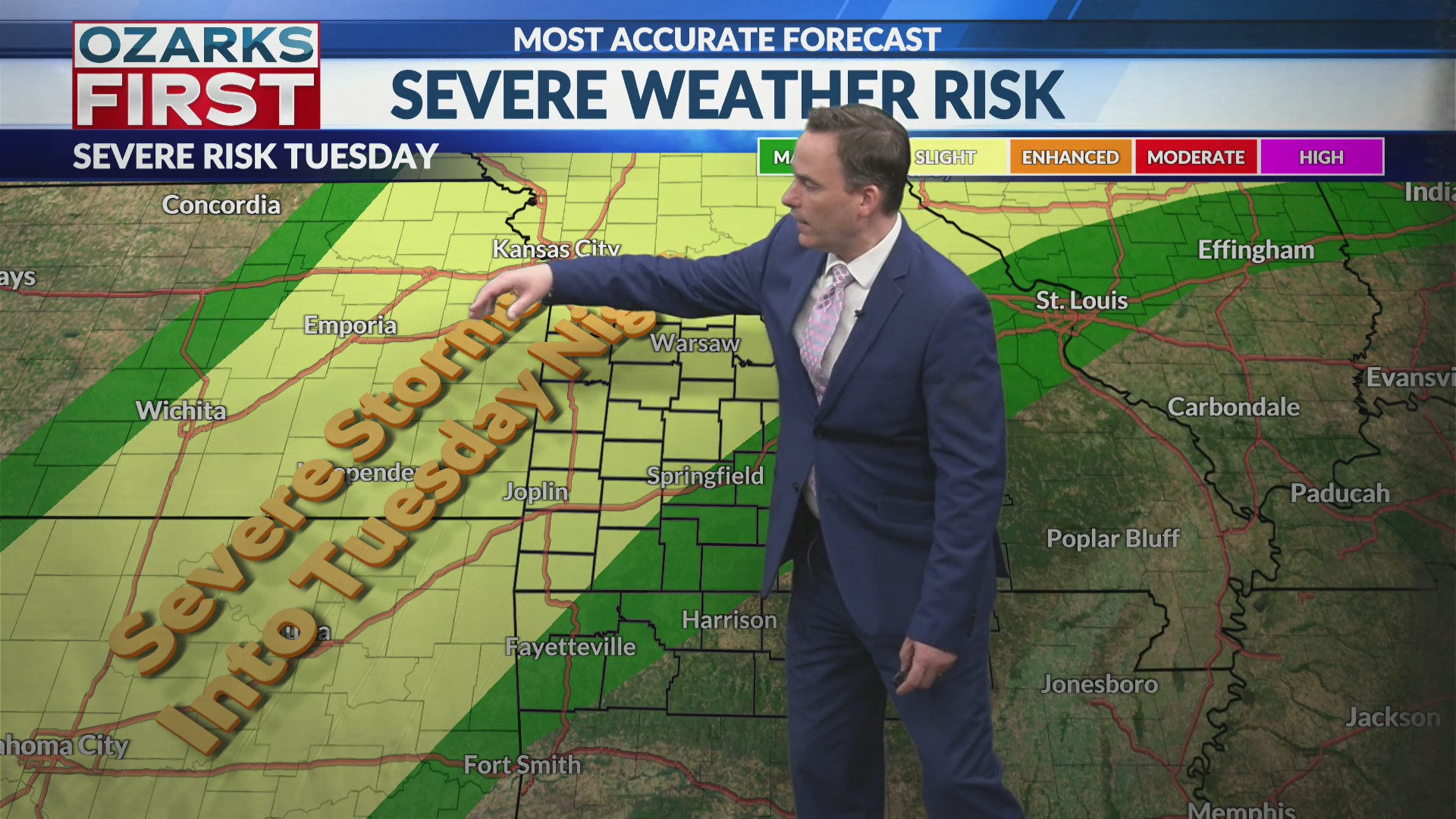 On and off storm chances this week – KOLR – OzarksFirst.com
