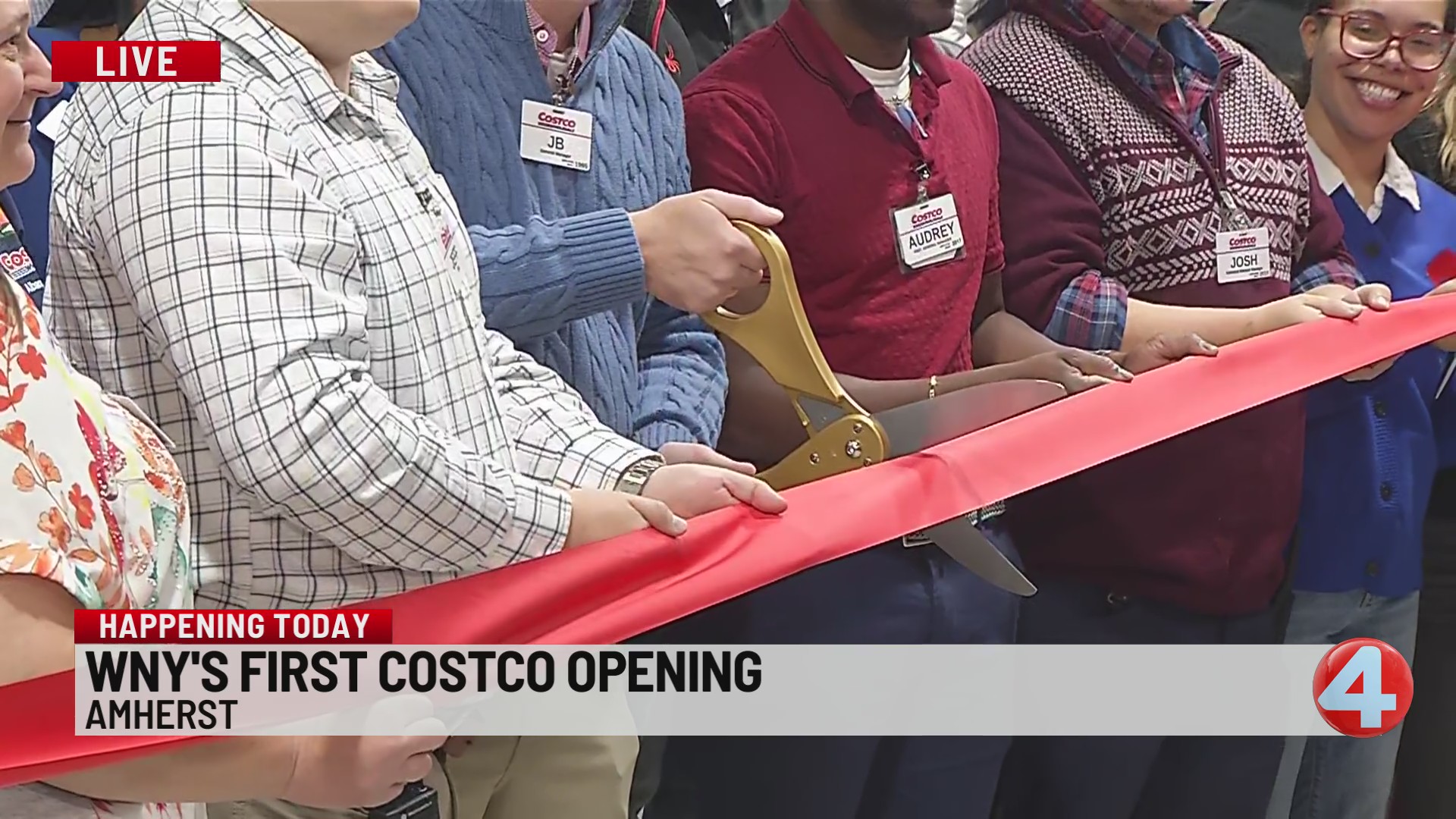 COSTCO cuts the ribbon on first WNY location