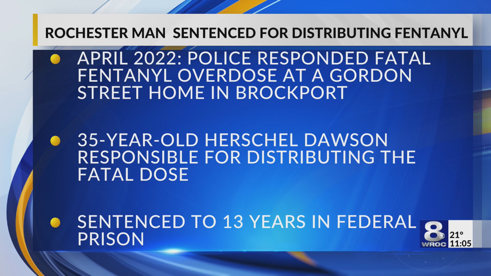 Rochester man gets 13 years in prison for distributing fatal fentanyl ...