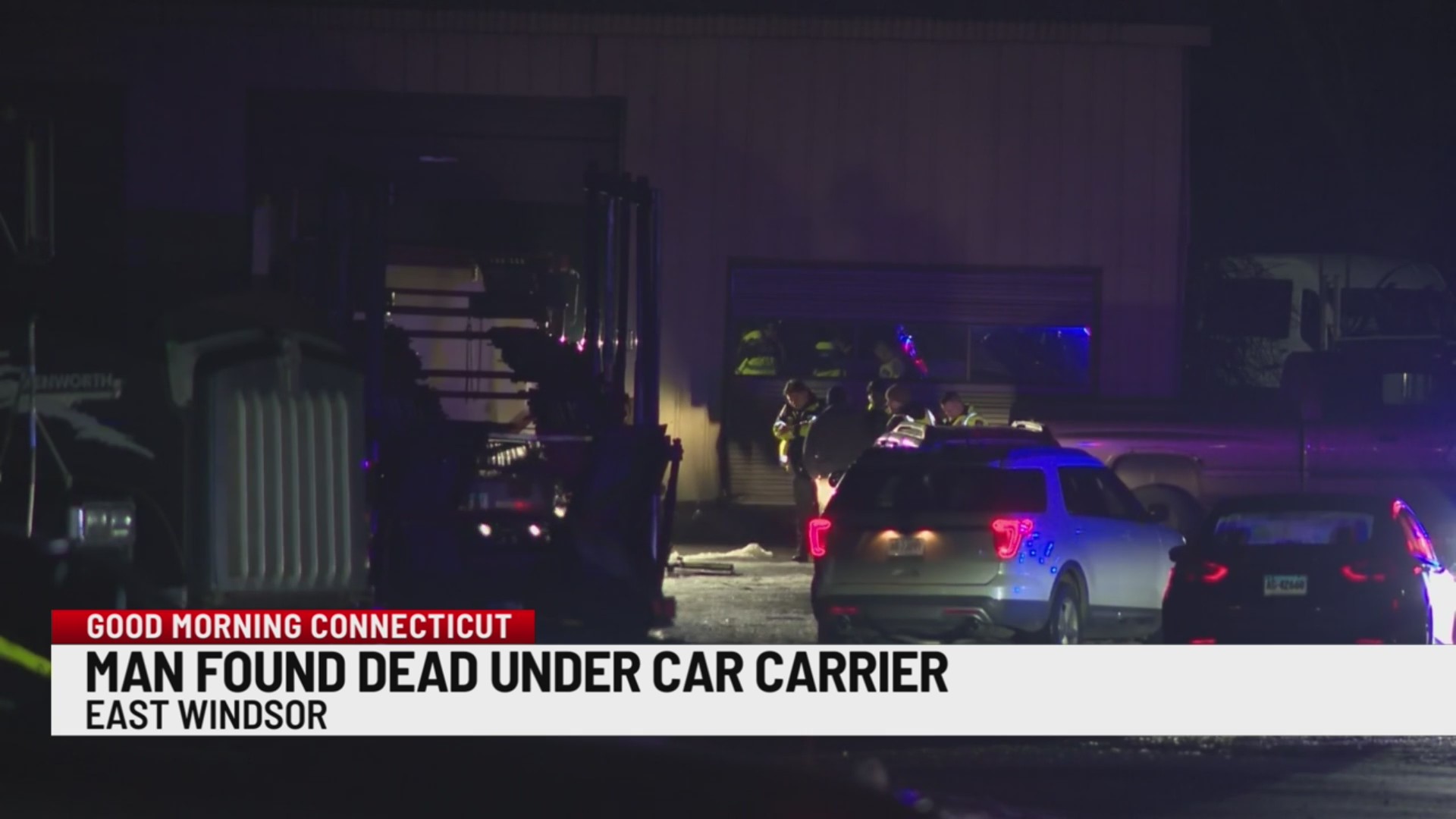 Man dies after being pinned under tractor-trailer car carrier in East ...