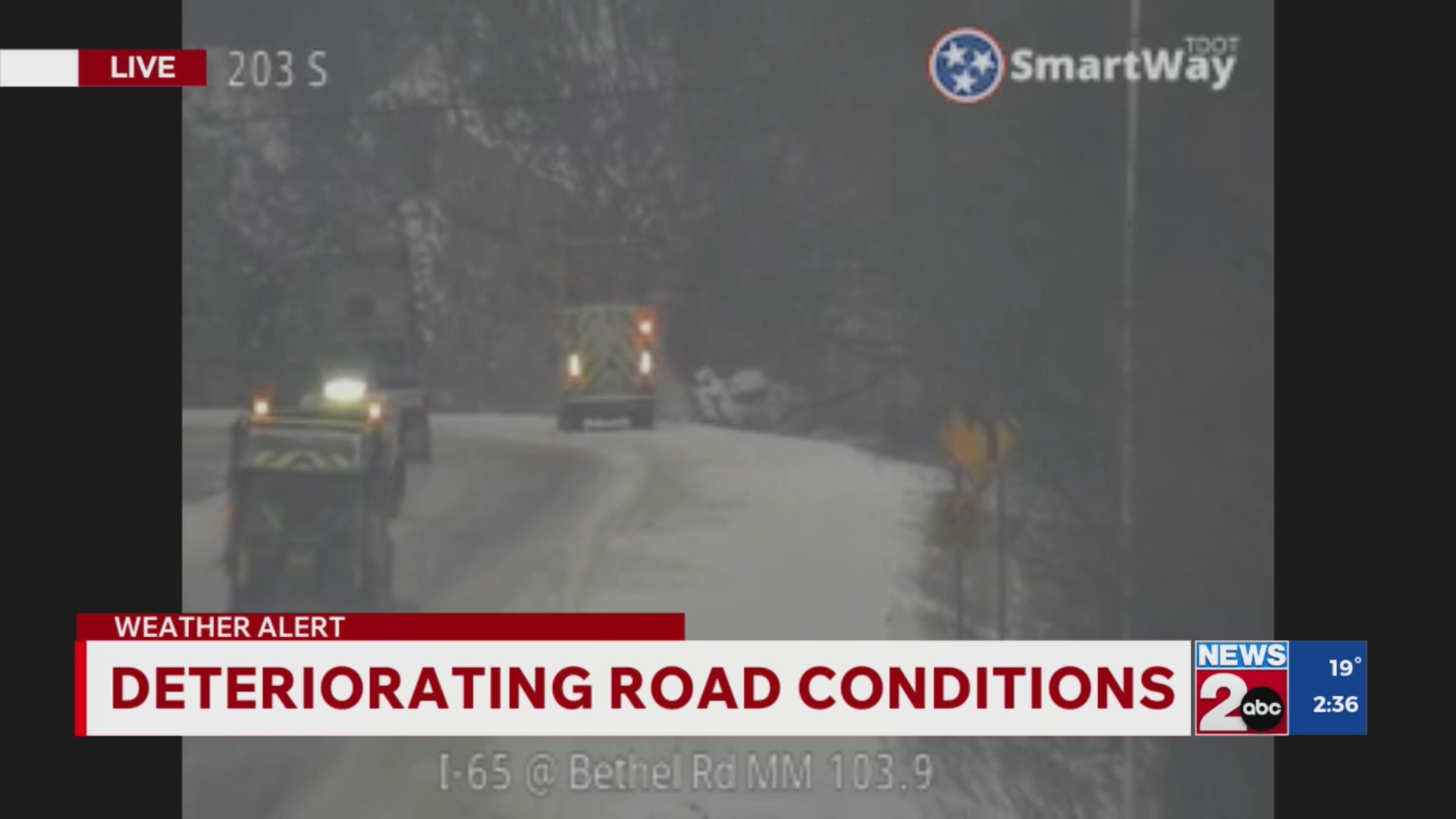 Deteriorating road conditions in Middle Tennessee – WKRN News 2