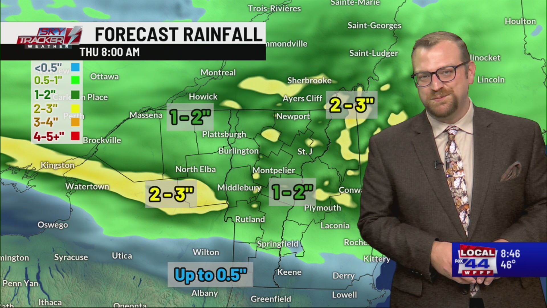Rainy, windy today before a slightly drier Wednesday – ABC22 & FOX44