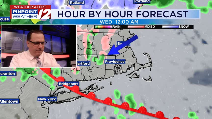WPRI 12 Weather Now 1/6/25: Icy spots early; mainly cloudy, dry today ...
