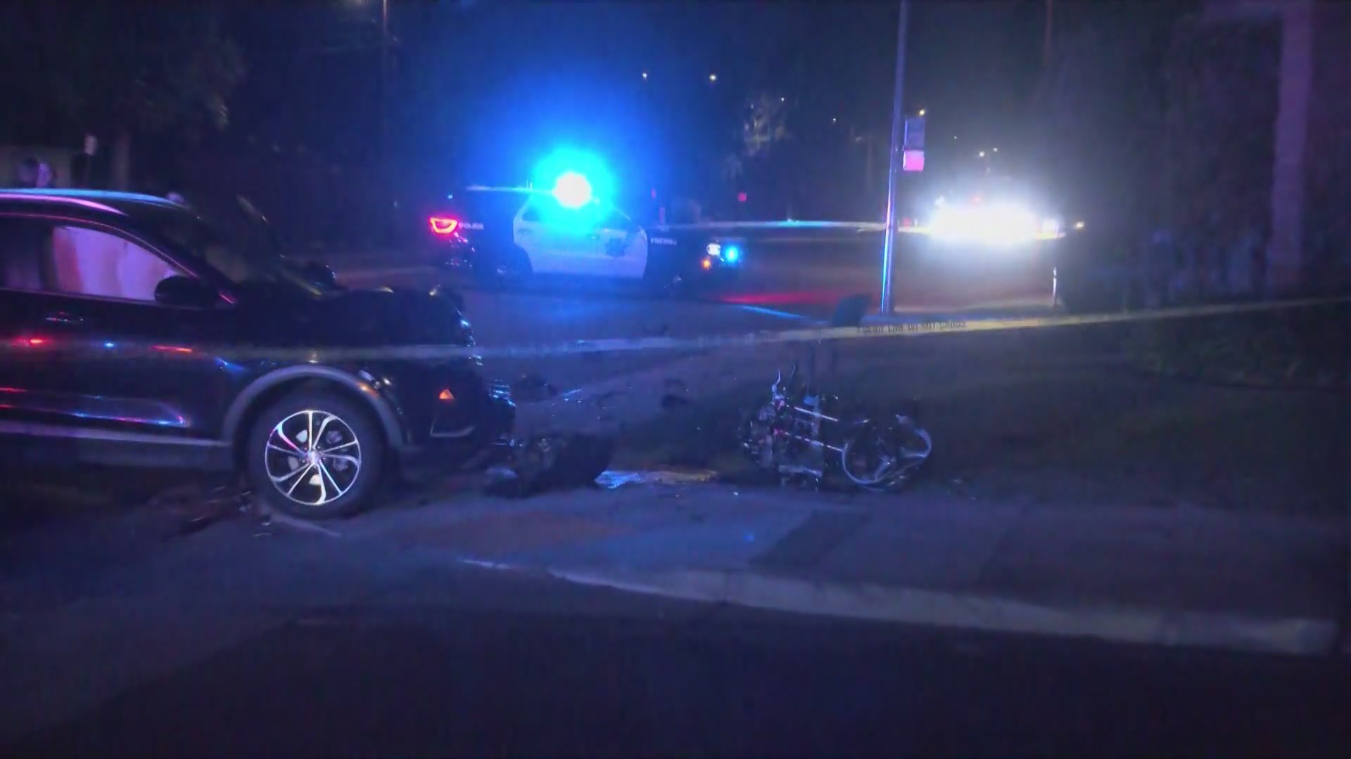 Motorcyclist hospitalized after DUI crash in Fresno, police say – CBS47 ...